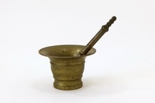 Antique Vintage  Brass Pestle