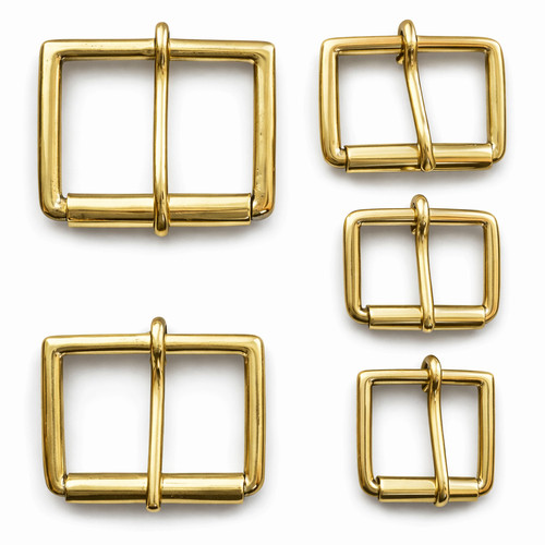 Solid cast brass single roller - solid,