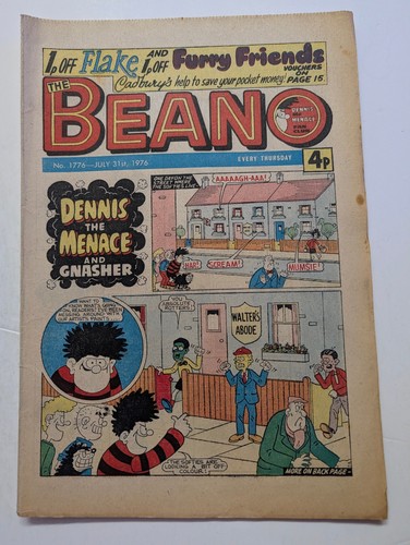 Beano comic 1776 july 31st - comic,