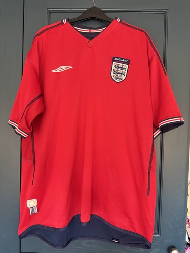 England original 2002 umbro - england,