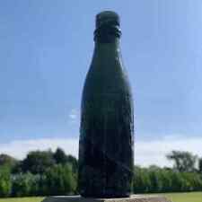 Dark Green Vintage Bottle Thos