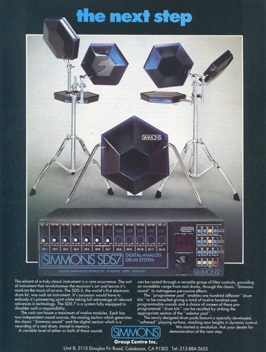 1984 print simmons sds7 - 1984, ad
