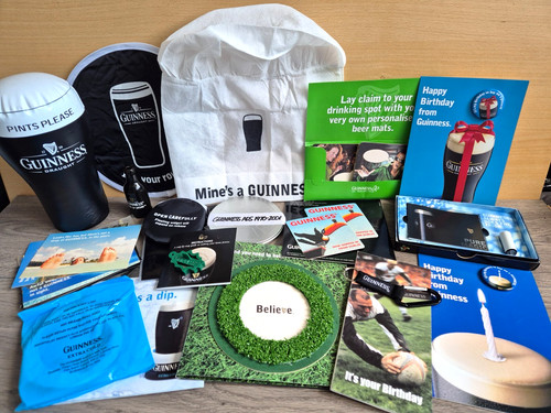 Guinness collectables bundle - guinness,
