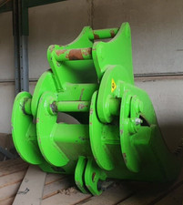 EX Demo Manual Grapple Grab for JCB Excavator Digger upto 7t 45mm pin INC VAT