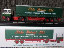 Atlas Eddie Stobart DAF 2800 Curtainside Gemma Lindsay T101 1:76 Scale Boxed