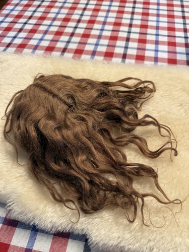 Antique mohair wig - antique,