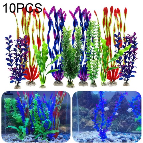 10pcs artificial aquatic - aquatic, plant