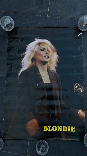 Vintage 1970s blondie poster - vintage,