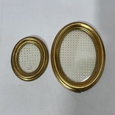 Pair of Vintage Wooden Photo