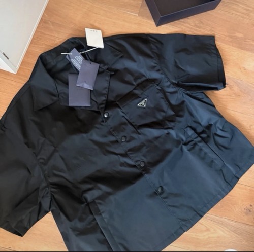 Prada nylon shirt jacket - jacket,