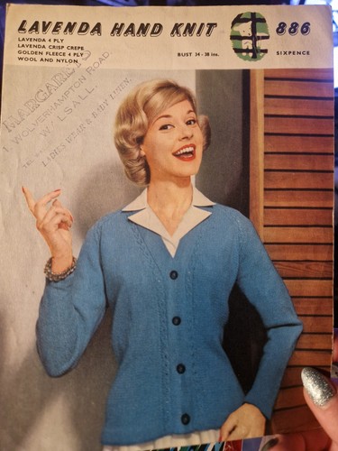 Lavenda 886 knitting - , pattern