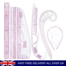 6-Piece French Curve Ruler Set