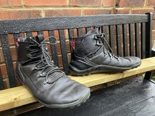 Vivo Barefoot X JFF Tracker Decon FG2 Leather Boot Obsidian Grey EU 45 UK 11