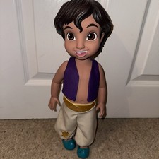 Disney Aladdin Toddler Doll 16 Inch Purple Waistcoat Blue Shoes