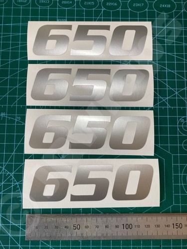 650 stickers decals - (x4),