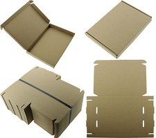 C4 A4 SIZE BOX LARGE LETTER STRONG CARDBOARD SHIPPING POSTAL PIP 34 x 23 x 2.3cm