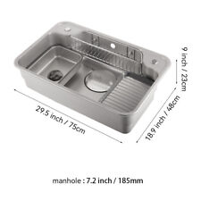 Large Deep Stainless steel