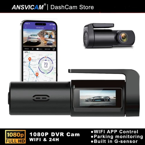Car dvr 1080p dash cam - car, front