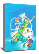 peter pan fly CANVAS WALL ART