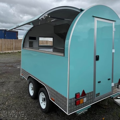 Retro mint catering trailer - retro,