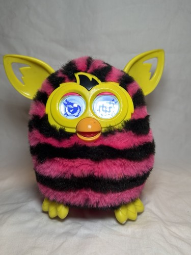Hasbro furby 2012 pink black - &,