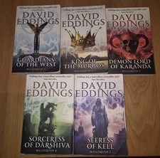 David Eddings The Malloreon Series 5 Books Set Collection Guardi | David Eddings