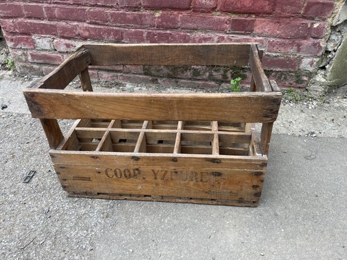 Antique coop wooden wine - coop,