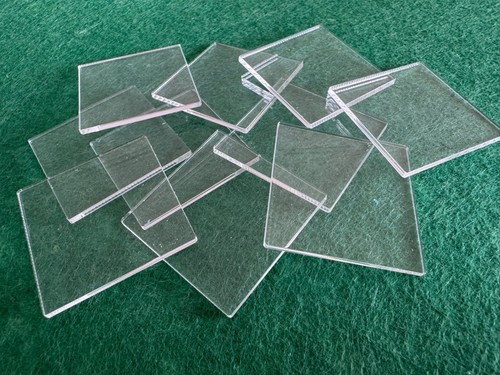20mm square pack - pack, clear