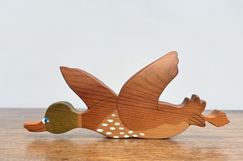 Retro 26cm hand carved - hand, &