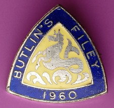 Filey 1960 Butlin's Enamel
