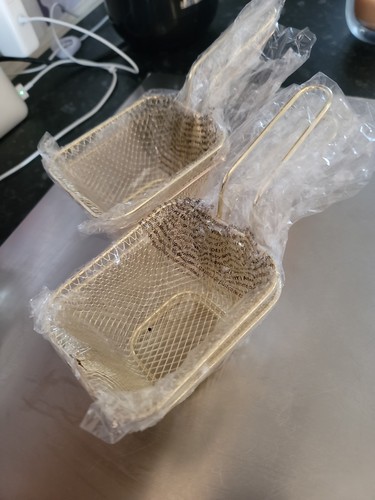 Mini serving chip basket - mini,