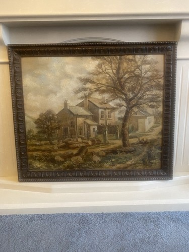 Vintage framed original oil - vintage,