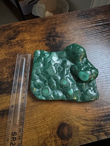 Natural malachite freeform - natural,