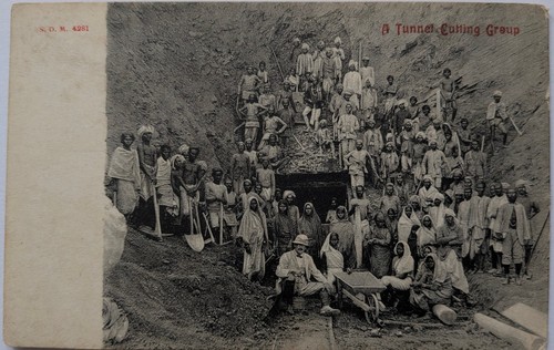 Rare rppc india railway - rare,
