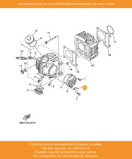 YAMAHA Clamp, 90465-08230 OEM