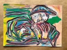Karel Appel Drawing on paper