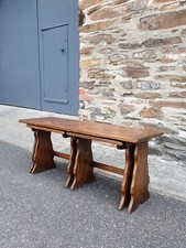 Oak nest of tables 