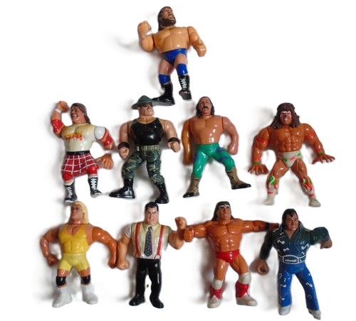 Wwf wwe wrestling hasbro - wwf, 9