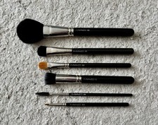 Mac Make-up Brushes/Set Of 6/Full Face Set/Mix Of Original Real Hair & Synthetic