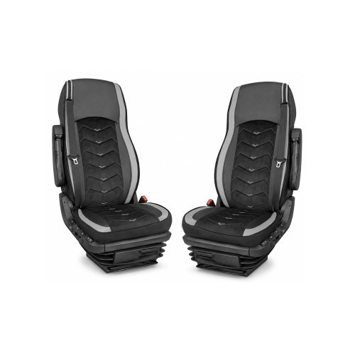 Black with grey seat - black,
