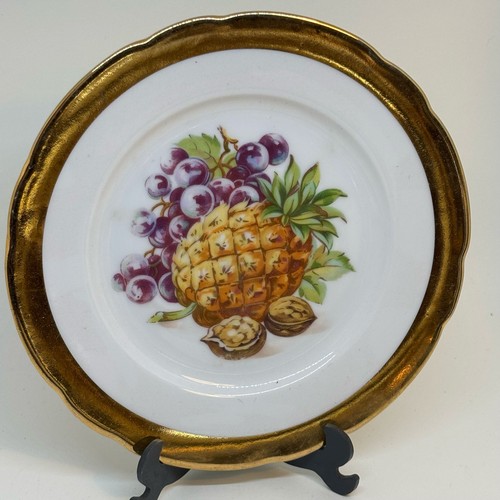 Vintage decorative tea plate - tea,