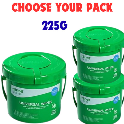Clinell sanitising wipes - sanitising,