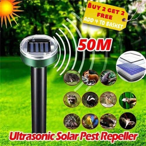 Solar ultrasonic garden - ultrasonic,