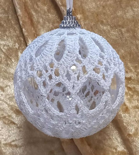 Handmade christmas baubles - christmas, 8cm