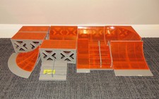 Tony Hawk Circuit Boards Skateboard Park Lot- Like Tech Deck *WELL PLAYED WITH*