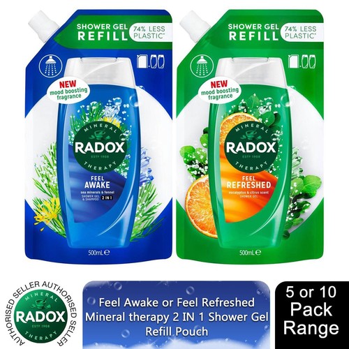 Radox mineral therapy shower - radox,