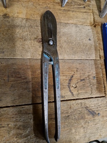Vintage gilbow tin snips - vintage,