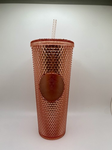 Starbucks rose gold studded - gold,