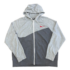 Nike Mens Hoodie Grey Full Zip