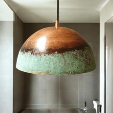 Handcrafted Green Patina